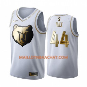Maillot NBA Memphis Grizzlies Solomon Hill 44 Nike 2019-20 Blanc Golden Edition Swingman - Homme